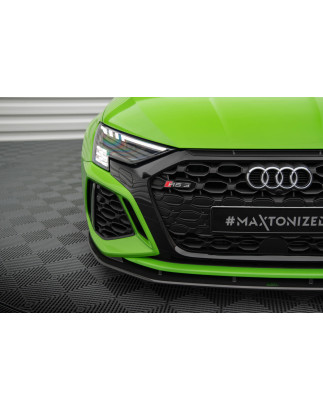 Splitter anteriore in carbonio  Audi RS3 berlina / Sportback 8Y (Cod. M-CF-AU-RS3-8Y-FD1-245-P)