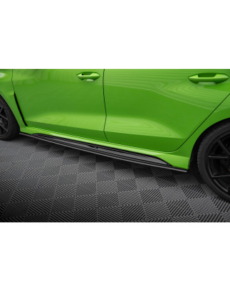Minigonne in carbonio  V.3 Audi RS3 berlina / Sportback 8Y / 8Y Facelift (Cod. M-CF-AU-RS3-8Y-SD1-24