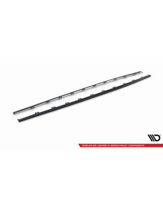 Minigonne in carbonio  V.3 Audi RS3 berlina / Sportback 8Y / 8Y Facelift (Cod. M-CF-AU-RS3-8Y-SD1-24