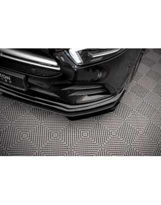 Flaps anteriori Mercedes A35 AMG / AMG-Line Aero Pack W177  (Cod. M-MEA17735CNC-FSF1G)