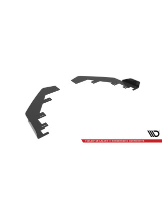 Flaps anteriori Mercedes A35 AMG / AMG-Line Aero Pack W177  (Cod. M-MEA17735CNC-FSF1G)