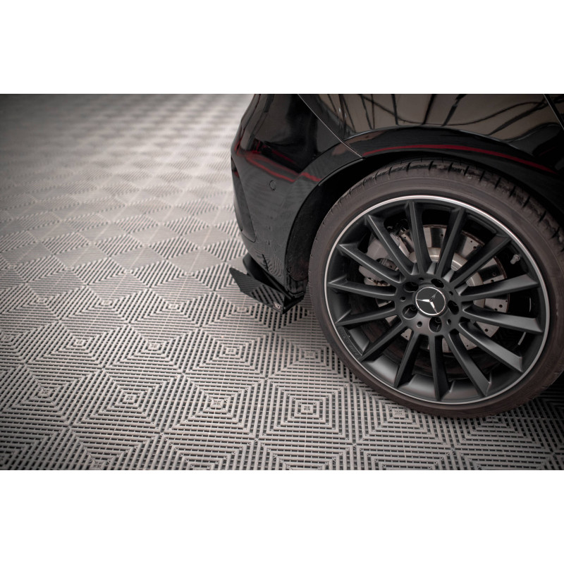 Flaps  laterali posteriori Mercedes A35 AMG  Aero Pack W177 (Cod. M-MEA17735CNC-RSF1G)