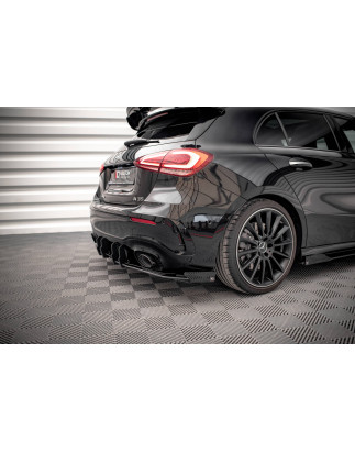 Flaps  laterali posteriori Mercedes A35 AMG  Aero Pack W177 (Cod. M-MEA17735CNC-RSF1G)