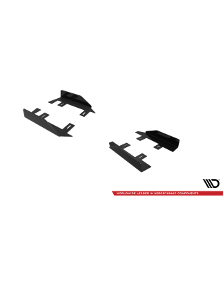 Flaps laterali Mercedes A35 AMG / AMG-Line Aero Pack W177  (Cod. M-MEA17735CNC-SF1G)