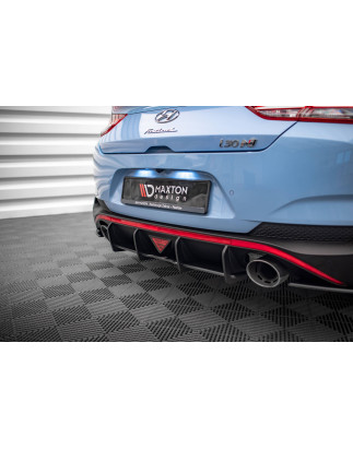 DIFFUSORE POSTERIORE street pro Hyundai I30 N Fastback Mk3 Facelift (Cod. M-HYI303NFBCNC-RS1B)