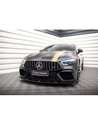 SPLITTER ANTERIORE V.3 Mercedes-AMG GT 63S 4 Door Coupe Aero X290 (Cod. M-ME-GT-4D-AMG-FD3G)