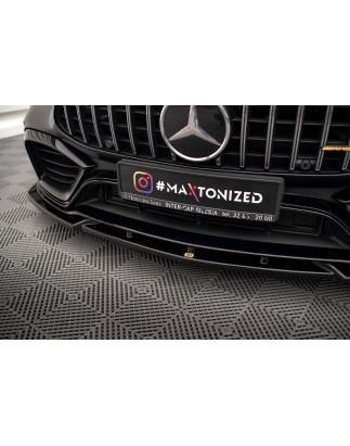 SPLITTER ANTERIORE V.3 Mercedes-AMG GT 63S 4 Door Coupe Aero X290 (Cod. M-ME-GT-4D-AMG-FD3G)