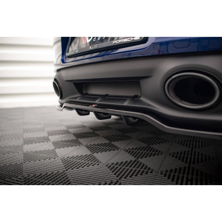 Splitter posteriore (con barre verticali) V.1 Porsche 911 Carrera Aero / Carrera GTS 992 (Cod. M-PO-