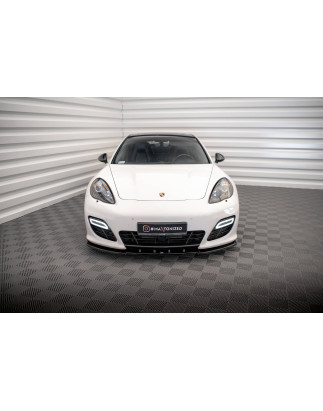 SPLITTER ANTERIORE V.1 Porsche Panamera Turbo Sport Design Package 970 (Cod. M-PO-PA-970-TURBO-FD1G)