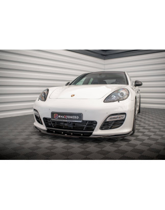 SPLITTER ANTERIORE V.2 Porsche Panamera Turbo Sport Design Package 970 (Cod. M-PO-PA-970-TURBO-FD2G)