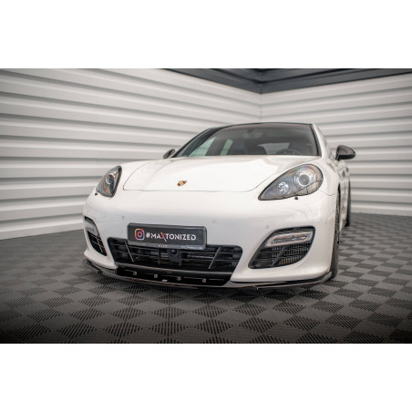 SPLITTER ANTERIORE V.2 Porsche Panamera Turbo Sport Design Package 970 (Cod. M-PO-PA-970-TURBO-FD2G)