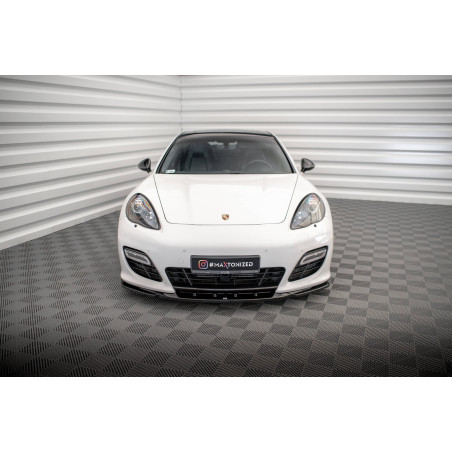 SPLITTER ANTERIORE V.2 Porsche Panamera Turbo Sport Design Package 970 (Cod. M-PO-PA-970-TURBO-FD2G)