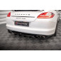 Splitter posteriore (con barre verticali) Porsche Panamera Turbo 970 (Cod. M-PO-PA-970-TURBO-RD1G+RD