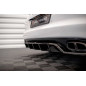 Splitter posteriore (con barre verticali) Porsche Panamera Turbo 970 (Cod. M-PO-PA-970-TURBO-RD1G+RD