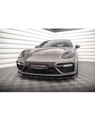 SPLITTER ANTERIORE V.1 Porsche Panamera Turbo S E-Hybrid (Cod. M-PO-PA-971-H-FD1G)