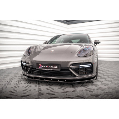 SPLITTER ANTERIORE V.1 Porsche Panamera Turbo S E-Hybrid (Cod. M-PO-PA-971-H-FD1G)