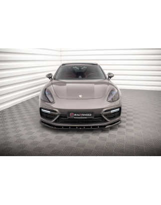 SPLITTER ANTERIORE V.1 Porsche Panamera Turbo S E-Hybrid (Cod. M-PO-PA-971-H-FD1G)