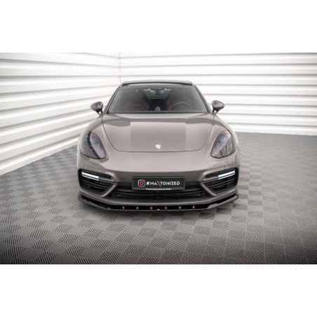 SPLITTER ANTERIORE V.1 Porsche Panamera Turbo S E-Hybrid (Cod. M-PO-PA-971-H-FD1G)