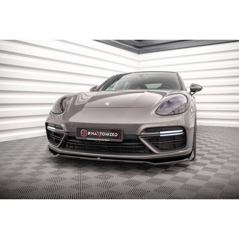 SPLITTER ANTERIORE V.2 Porsche Panamera Turbo S E-Hybrid (Cod. M-PO-PA-971-H-FD2G)