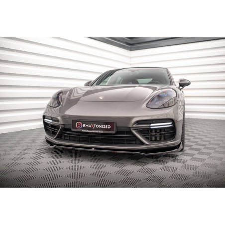 SPLITTER ANTERIORE V.2 Porsche Panamera Turbo S E-Hybrid (Cod. M-PO-PA-971-H-FD2G)