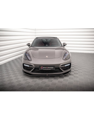 SPLITTER ANTERIORE V.2 Porsche Panamera Turbo S E-Hybrid (Cod. M-PO-PA-971-H-FD2G)