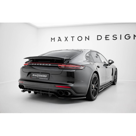 Splitter posteriore Porsche Panamera Turbo S E-Hybrid / E-Hybrid /4S 971 (Cod. M-PO-PA-971-H-RD1G+RD