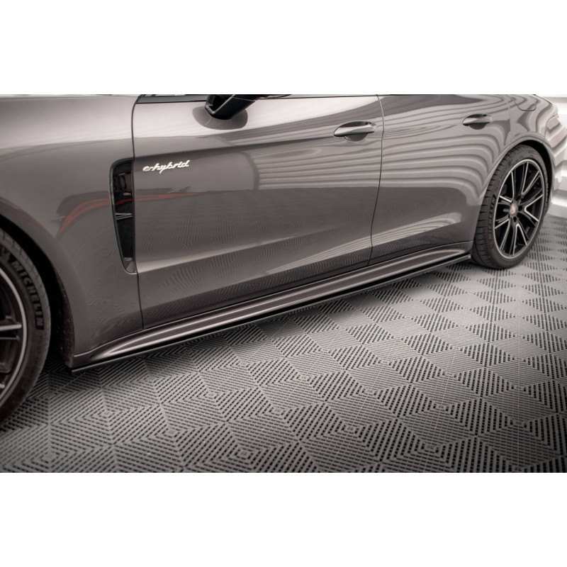 Diffusori minigonne V.1 Porsche Panamera Turbo S E-Hybrid / E-Hybrid /4S 971 (Cod. M-PO-PA-971-H-SD1