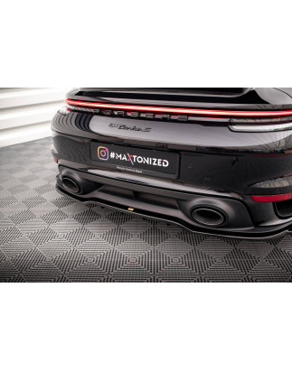 Splitter posteriore (con barre verticali) Porsche 911 Turbo S 992 (Cod. M-PO-911-992-TURBO-S-RD1G+RD