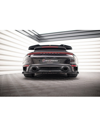 Splitter posteriore (con barre verticali) Porsche 911 Turbo S 992 (Cod. M-PO-911-992-TURBO-S-RD1G+RD