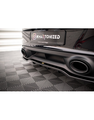 Splitter posteriore (con barre verticali) Porsche 911 Turbo S 992 (Cod. M-PO-911-992-TURBO-S-RD1G+RD