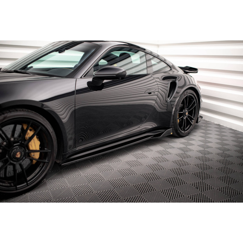 Diffusori minigonne Porsche 911 Turbo S 992 (Cod. M-PO-911-992-TURBO-S-SD1G)