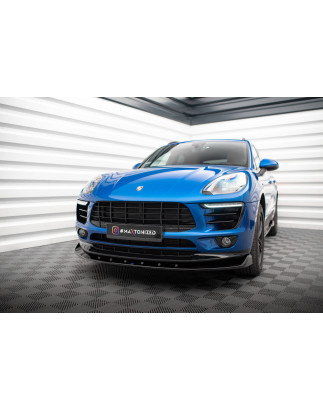 SPLITTER ANTERIORE V.1 Porsche Macan Mk1 (Cod. M-PO-MA-1-FD1G)
