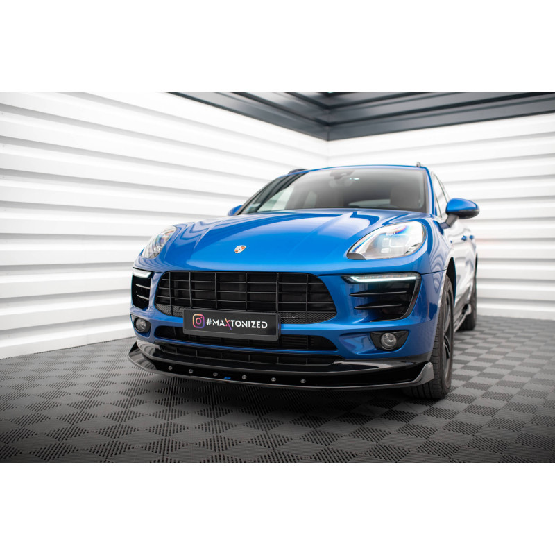 SPLITTER ANTERIORE V.1 Porsche Macan Mk1 (Cod. M-PO-MA-1-FD1G)