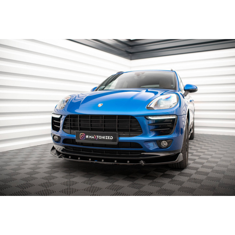 SPLITTER ANTERIORE V.2 Porsche Macan Mk1 (Cod. M-PO-MA-1-FD2G)