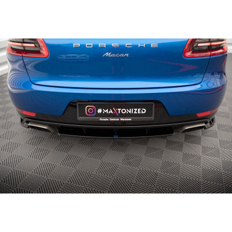 Splitter posteriore for Porsche Macan Mk1 (Cod. M-PO-MA-1-RD1G)