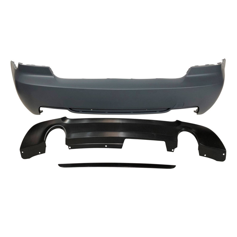 Paraurti Posteriori BMW E92 /E93 Look M-Tech Doppia Uscita ABS (Cod. E-TCB6012)