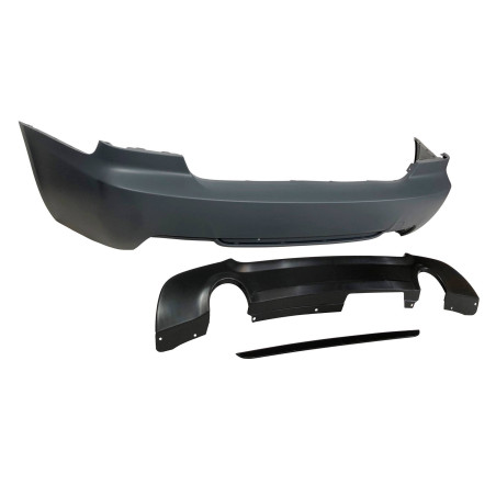 Paraurti Posteriori BMW E92 /E93 Look M-Tech Doppia Uscita ABS (Cod. E-TCB6012)