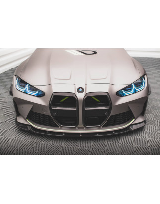Splitter anteriore in carbonio  V.1 BMW M4 G82 / G82 Facelift (Cod. M-CF-BM-4-G82-M-FD1-245-P)