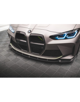 Splitter anteriore in carbonio  V.1 BMW M4 G82 / G82 Facelift (Cod. M-CF-BM-4-G82-M-FD1-245-P)