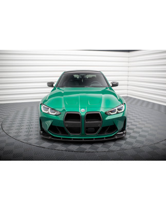 Splitter anteriore in carbonio  V.1 BMW M4 G82 / G82 Facelift (Cod. M-CF-BM-4-G82-M-FD1-245-P)
