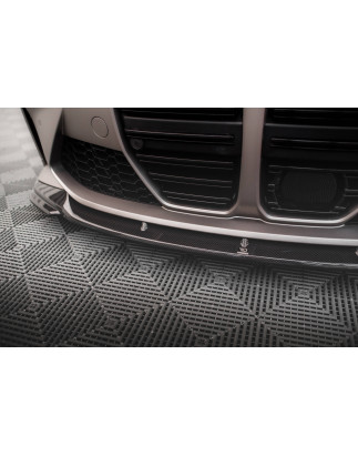 Splitter anteriore in carbonio  V.2 BMW M4 G82 / G82 Facelift (Cod. M-CF-BM-4-G82-M-FD2-245-P)