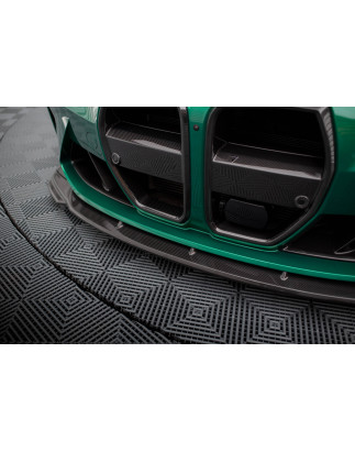 Splitter anteriore in carbonio  V.2 BMW M4 G82 / G82 Facelift (Cod. M-CF-BM-4-G82-M-FD2-245-P)