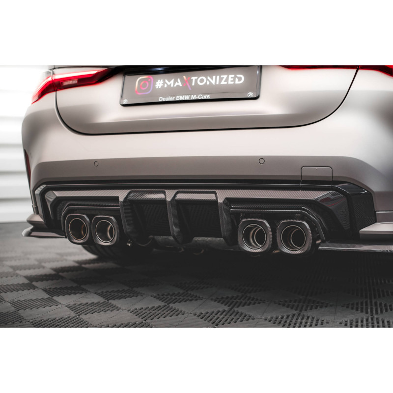  Diffusore posteriore in fibra di carbonio BMW M4 G82 / G82 Facelift (Cod. M-CF-BM-4-G82-M-RS1-245-P