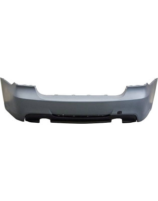 Paraurti Posteriore BMW E90 Look M Tech Doppia Uscita ABS (Cod. E-TCB6029)