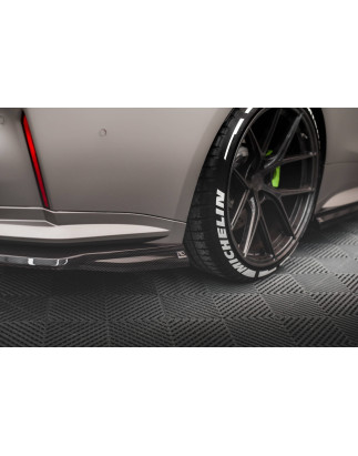  Splitters posteriori laterali in fibra di carbonio BMW M4 G82 / G82 Facelift (Cod. M-CF-BM-4-G82-M-