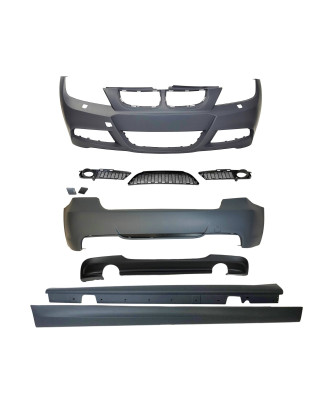 Kit Estetico BMW E90 2005-2008 Look M-Tech 2 Escarico ABS (Cod. E-TCB0090159406029)