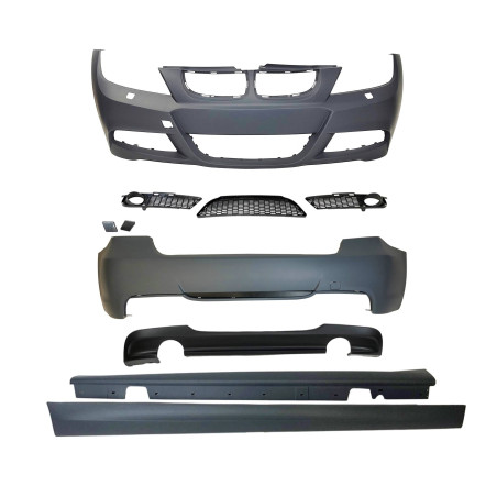 Kit Estetico BMW E90 2005-2008 Look M-Tech 2 Escarico ABS (Cod. E-TCB0090159406029)
