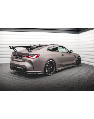Minigonne in carbonio  BMW M4 G82 / G82 Facelift (Cod. M-CF-BM-4-G82-M-SD1-245-P)