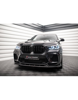 SPLITTER ANTERIORE V.2 BMW X6 M F96 (Cod. M-BM-X6-F96-M-FD2G)