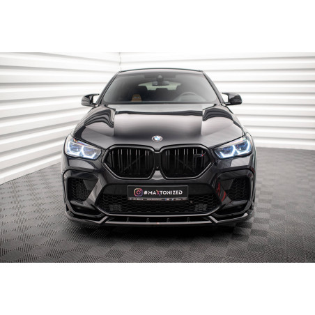 SPLITTER ANTERIORE V.2 BMW X6 M F96 (Cod. M-BM-X6-F96-M-FD2G)